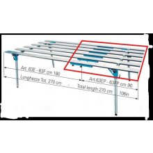Sigma Werkbank Verl&auml;ngerung 63EP f&uuml;r Aluminium Arbeitstisch 63E, 4 Auflagen