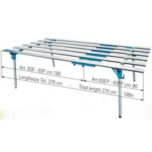 Sigma Werkbank Verl&auml;ngerung 63EP f&uuml;r Aluminium Arbeitstisch 63E, 4 Auflagen