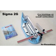 Sigma Fliesenschneider 37cm 2G mit Diagonalanschlag