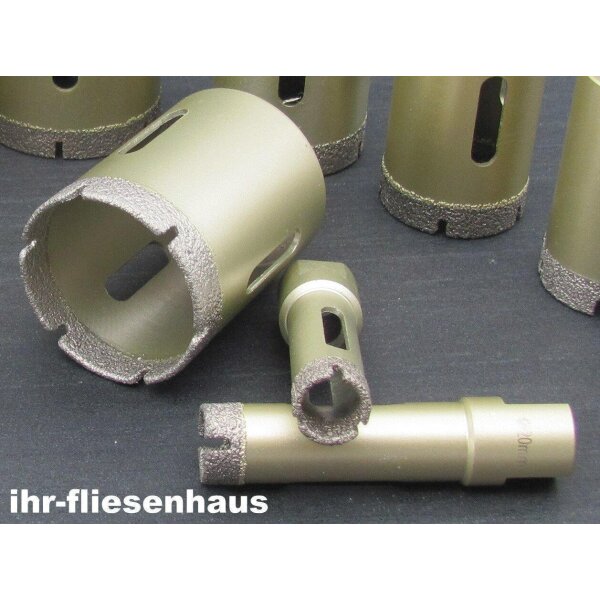 Diamant Bohrkrone 6-Kant Keramik Nassschnitt Fliesenbohrer Glasfliese Diamant Bohrkrone 6-Kant Keramik Nassschnitt Fliesenbohrer Glasfliese