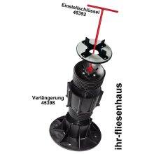 Stelzlager Verl&auml;ngerung Erh&ouml;hung Prolunga f&uuml;r SE ca.55mm P1