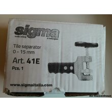 Sigma Fliesenbrecher 41E bis 0-15mm stark f&uuml;r Feinsteinzeug und Bodenfliesen