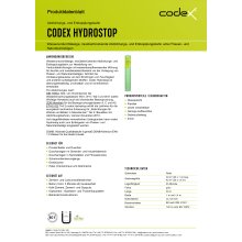 codex Hydrostop Abdichtungs- und Entkopplungsbahn XL
