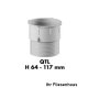Queen o. Queen Plus Verl&auml;ngerung Tower Prolunga QTL 100 mm Stelzlager-Erweiterung