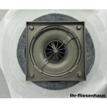 Blanke DIBA-CUBE Bodenablauf waagrecht f&uuml;r Verbundabdichtung