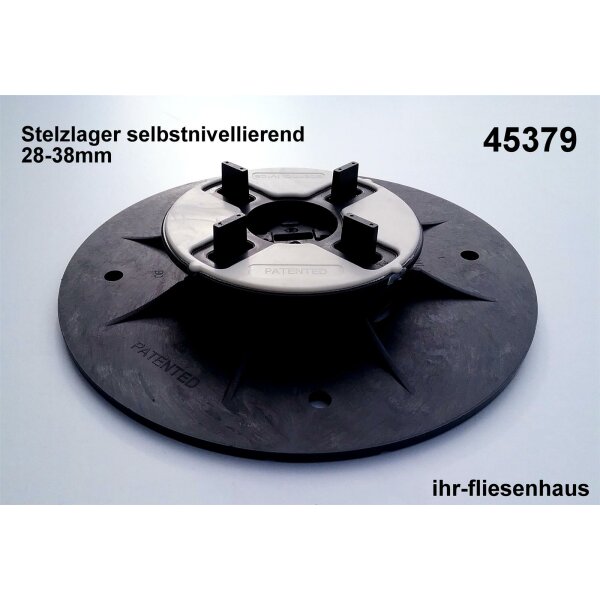 Stelzlager SE selbstnivellierend + h&ouml;henverstellbar alle H&ouml;hen/Fugenbreiten Eterno Ivica 28-38mm H&ouml;he 4mm Fuge