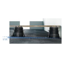 Stelzlager SE selbstnivellierend + h&ouml;henverstellbar alle H&ouml;hen/Fugenbreiten Eterno Ivica 37,5-50mm H&ouml;he 2mm Fuge