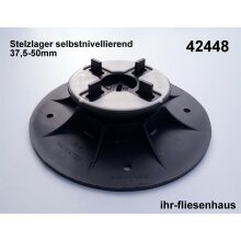 Stelzlager Plattenlager SE1 37,5-50mm mit 4mm Fuge...