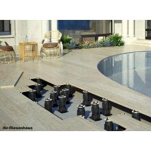 Stelzlager Plattenlager SE2 50-75mm mit 4mm Fuge selbstnivellierend + h&ouml;henverstellbar Eternoivica