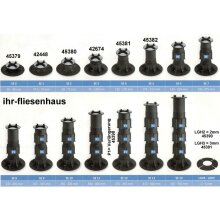 Stelzlager SE selbstnivellierend + h&ouml;henverstellbar alle H&ouml;hen/Fugenbreiten Eterno Ivica 120-170mm H&ouml;he 2mm Fuge