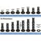 Stelzlager SE selbstnivellierend + h&ouml;henverstellbar alle H&ouml;hen/Fugenbreiten Eterno Ivica 120-170mm H&ouml;he 2mm Fuge