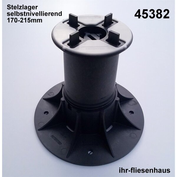 Stelzlager Plattenlager SE5 170-215mm mit 4mm Fuge selbstnivellierend + h&ouml;henverstellbar Eternoivica