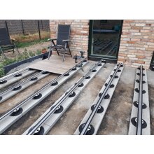 Stelzlager Plattenlager SE f&uuml;r Alubalken...