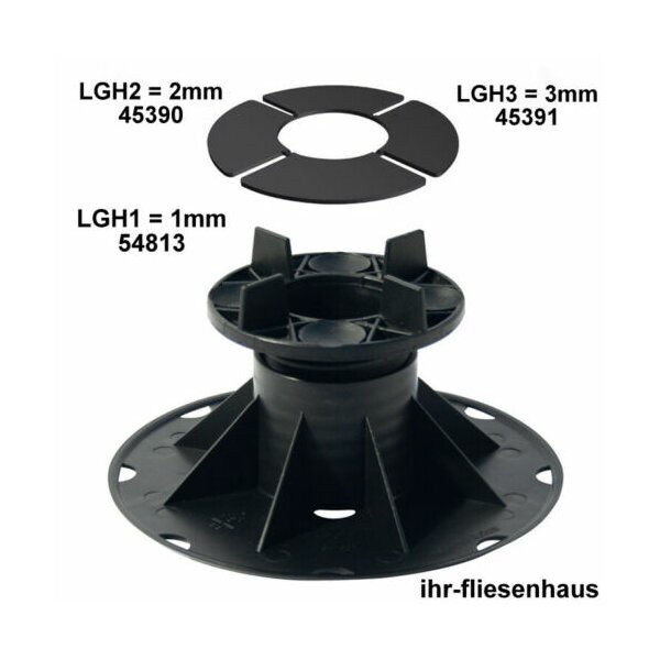 Ausgleichscheibe LGH1 D=110mm 10St&uuml;ck 1mm stark