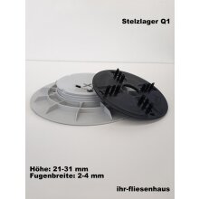 Stelzlager Q1 h&ouml;henverstellbar von 21-31mm Serie...