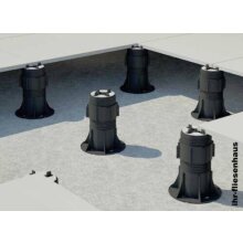 Stelzlager Plattenlager 25-40mm  h&ouml;henverstellbar NM1 mit 4mm Fuge von Eternoivica