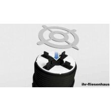 Stelzlager Plattenlager 40-70mm  h&ouml;henverstellbar NM2 mit 4mm Fuge von Eternoivica