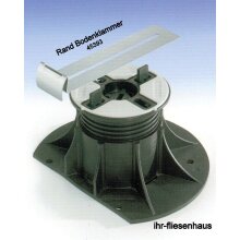 Stelzlager Plattenlager 90-160mm  h&ouml;henverstellbar NM4 mit 4mm Fuge von Eternoivica