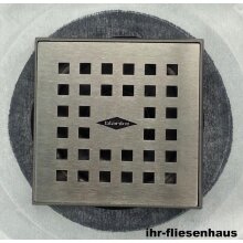 Blanke DIBA-CUBE Bodenablauf senkrecht f&uuml;r Verbundabdichtung