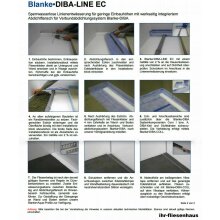 Duschrinne DIBA-LINE EC Linienentw&auml;sserungssystem f&uuml;r Verbundabdichtung Blanke