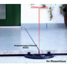 Stelzlager h&ouml;henverstellbar von 10-15mm STAR.T mit 2 oder 4mm Fugenbreite 4mm