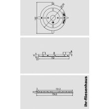 Stelzlager h&ouml;henverstellbar von 10-15mm STAR.T mit 2 oder 4mm Fugenbreite 4mm