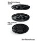 Stelzlager h&ouml;henverstellbar von 10-15mm STAR.T mit 2 oder 4mm Fugenbreite 4mm