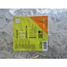 Codex Fliesen Nivelliersystem LS 1 Zuglaschen 2.0 mm (500...