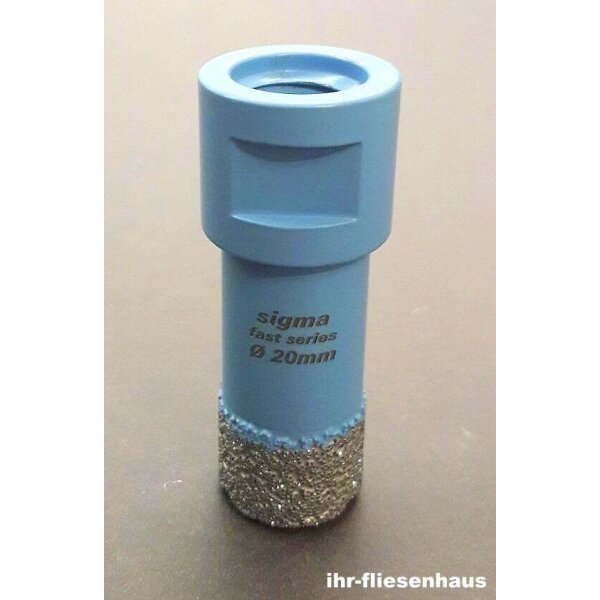Sigma Diamantbohrer alle Durchmesser von 6-70mm trocken oder nass 20mm