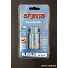 Sigma Diamantbohrer alle Durchmesser von 6-70mm trocken oder nass 30mm