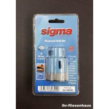 Sigma Diamantbohrer alle Durchmesser von 6-70mm trocken oder nass 40mm