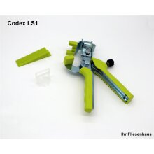 Codex NivelliersystemStarterset: 250 x Keile 250 x Zuglaschen 1 x Zange