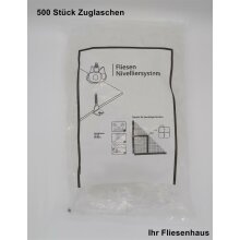 Codex LS2 Nivelliersystem Zuglaschen 500 St&uuml;ck 2,0 mm