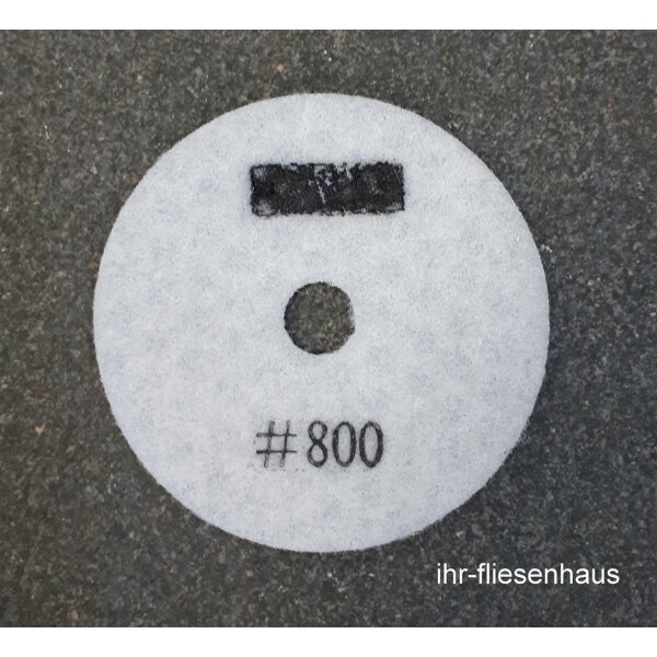 Sigma Pad-Diamant-Schleifscheibe # 800