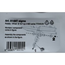 Sigma Ersatzschneidr&auml;dchen 16mm Titan Serie 4...