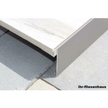 Terrassenabschluss Aluminium L&auml;nge 270 cm H&ouml;he...