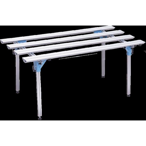 Sigma 63E Aluminium Werkbank Arbeitstisch L180xB100cm klappbar 4 Auflagen