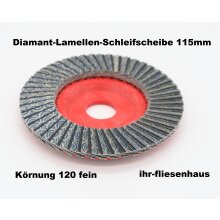 Sigma Diamant-Lamellen Schleifscheibe 115 x 22,23...