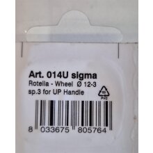 Sigma Ersatz-Schneidr&auml;dchen 12mm mit Achse Serie 4...