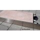 Abschlussprofil Edelstahl gebürstet Höhe 12-20cm Länge 200 cm  für Terrasse Balkon Pool Sonderanfertigung (10Tage Lieferzeit)