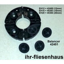 250St&uuml;ck Stelzlager Plattenlager 12mm Ring EH12  f&uuml;r Balkon und Terrassenbau