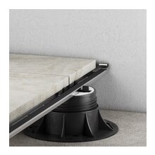 Auslegerschiene f&uuml;r Terrassenplatten, Terrassenabschluss L&auml;nge 86,6cm f&uuml;r Stelzlager