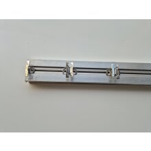 WPC Randklammer Kantenklammer Clip Abschlussklammer f&uuml;r Alubalken Terrasse 10St&uuml;ck