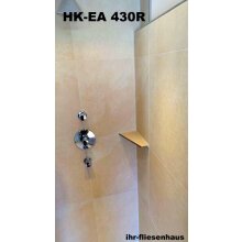 Edelstahl Ablage Duschablage 300/170L Trapetz zum Einfliesen