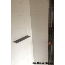 Edelstahl Ablage Duschablage Rechteckig Dreieck zum Einfliesen von 30-80cm