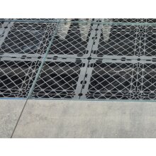 112 St&uuml;ck Doppelboden Durchbruchschutz GRF mit Gummiauflage zur Stelzlagerkonstruktion Eterno