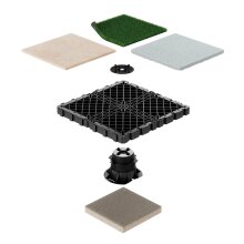 116St&uuml;ck Doppelboden Durchbruchschutz GRF zur Stelzlagerkonstruktion Eterno