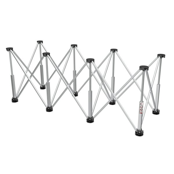 Hufa Aluminium Werkbank Arbeitstisch L166xB60cm klappbar Spinnenbein