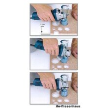 Sigma Diamantbohrer Diamantbohrkrone Durchmesser 65mm trocken oder nass