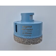 Sigma Diamantbohrer Diamantbohrkrone Durchmesser 65mm trocken oder nass